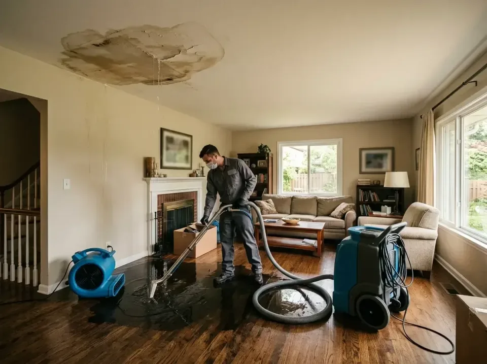 attic-pipe-burst-ceiling-drip-008 — frequently asked questions, Water Damage Restoration & Carpet Care in Womelsdorf, PA